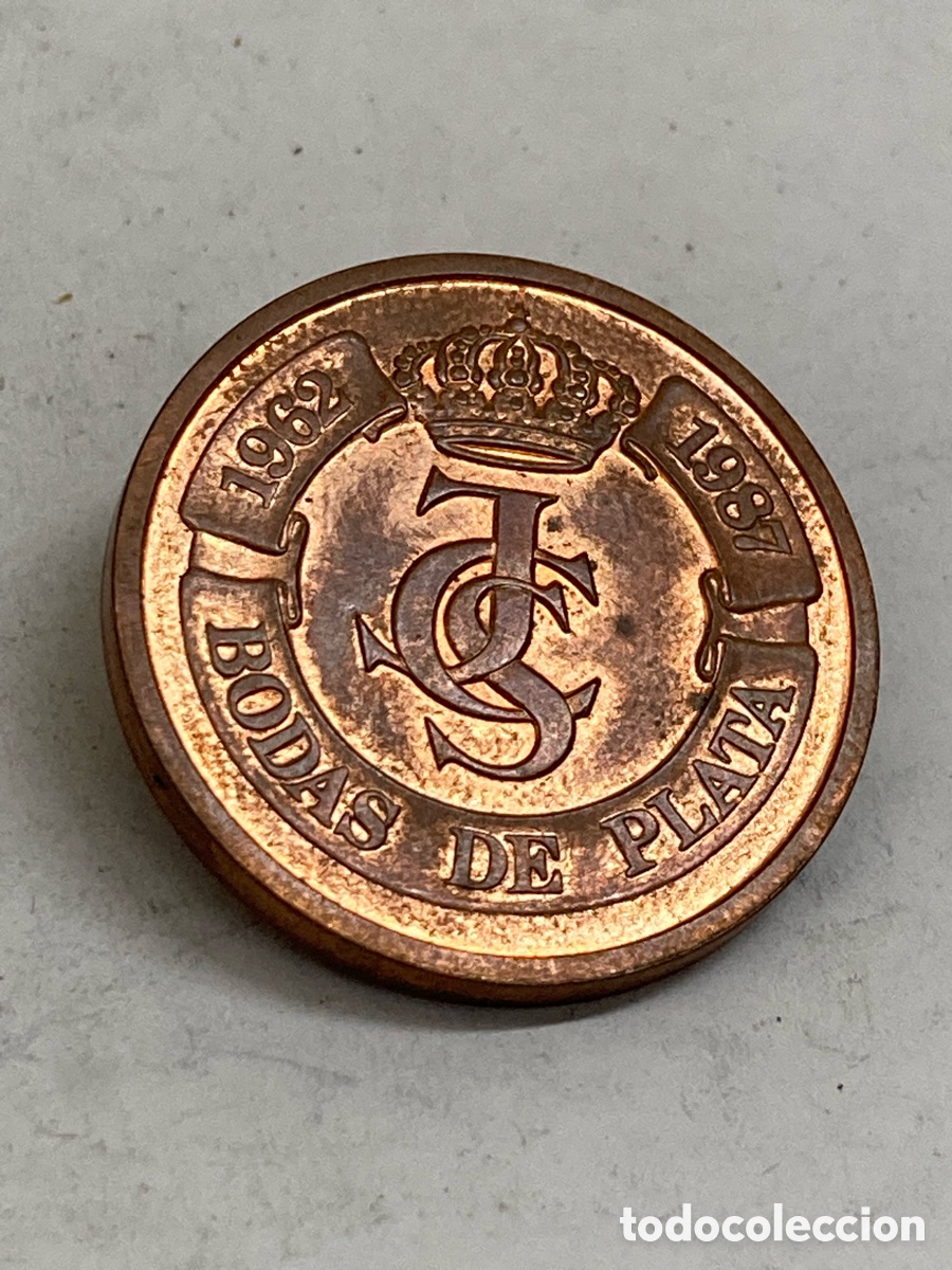 Reproducciones billetes y monedas: Medalla conmemorativa - Foto 1