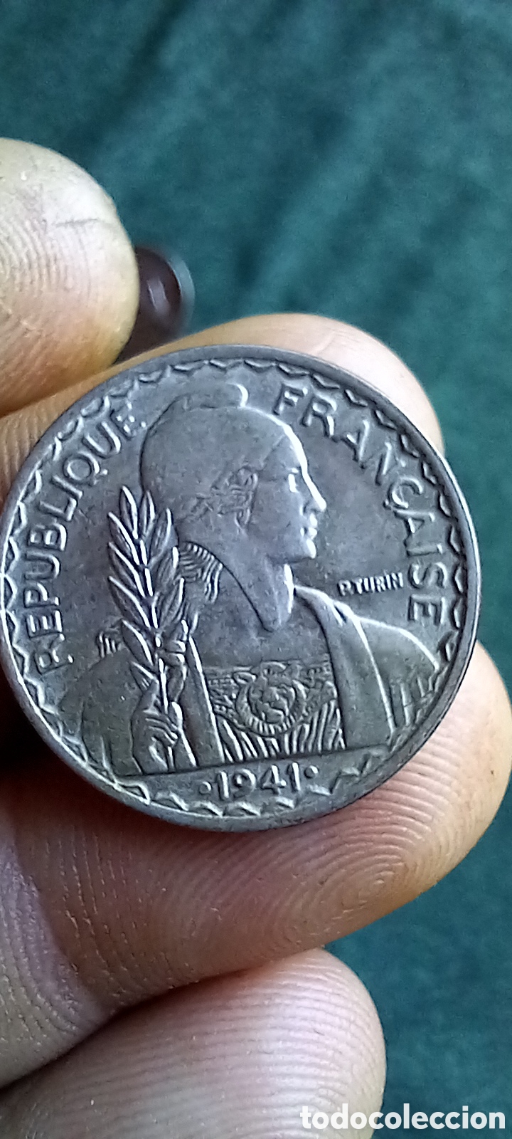 Reproducciones billetes y monedas: MONEDAS FRANCESA Y ESPA&Ntilde;OLAS - Foto 5