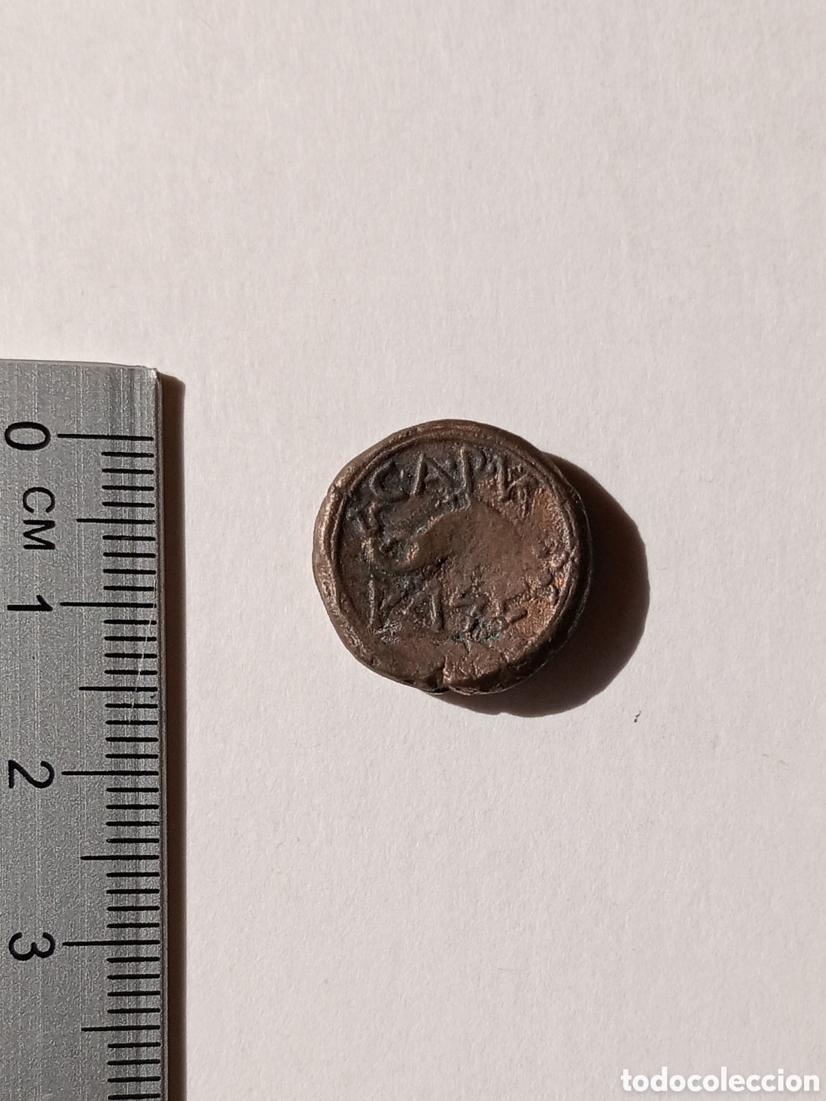 Reproducciones billetes y monedas: R&eacute;plica de moneda Romana - Foto 2