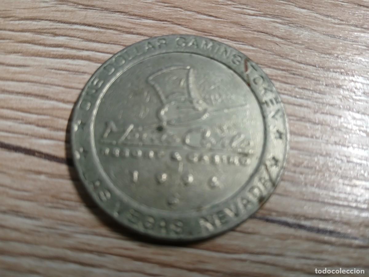 Reproducciones billetes y monedas: ONE DOLLAR GAMING TOKEN 1996 - Foto 2