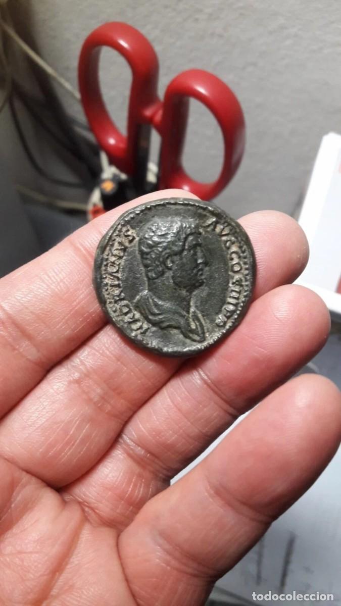 Reproducciones billetes y monedas: Sestercio de Adriano &rdquo; Replica de Moneda Romana &rdquo; - Foto 3