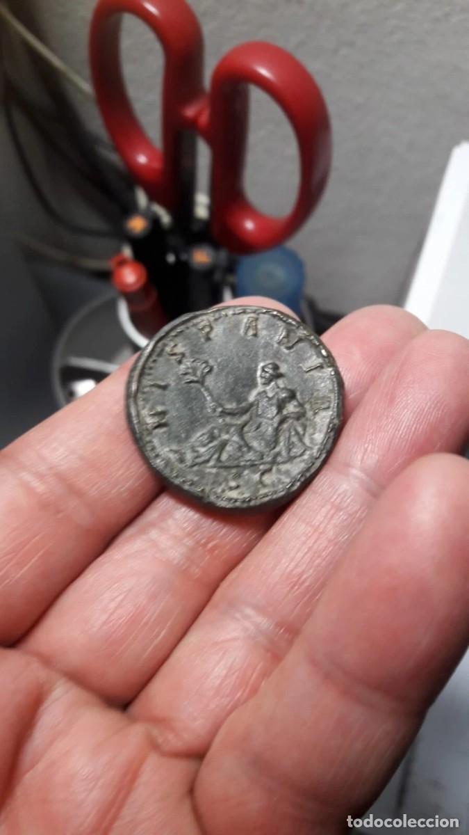 Reproducciones billetes y monedas: Sestercio de Adriano &rdquo; Replica de Moneda Romana &rdquo; - Foto 5