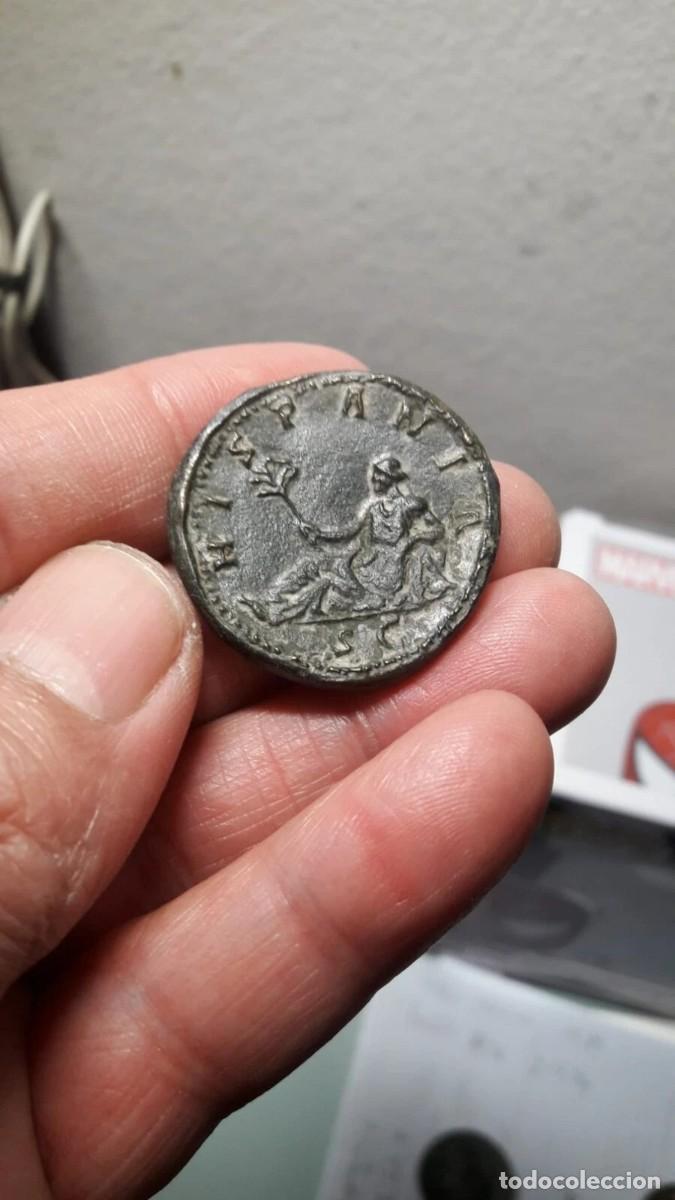 Reproducciones billetes y monedas: Sestercio de Adriano &rdquo; Replica de Moneda Romana &rdquo; - Foto 7