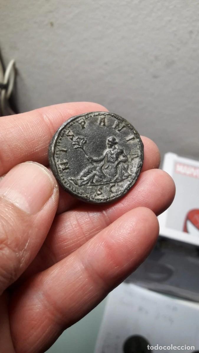 Reproducciones billetes y monedas: Sestercio de Adriano &rdquo; Replica de Moneda Romana &rdquo; - Foto 8