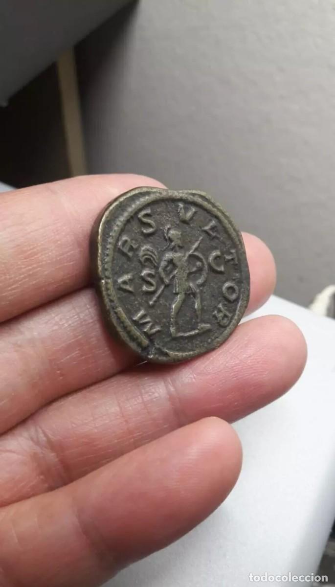 Reproducciones billetes y monedas: Sestercio de Alejandro Severo &rdquo; Replica de Moneda Romana &rdquo; - Foto 4