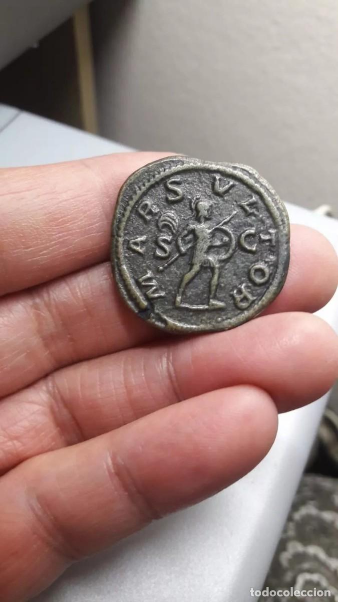 Reproducciones billetes y monedas: Sestercio de Alejandro Severo &rdquo; Replica de Moneda Romana &rdquo; - Foto 8