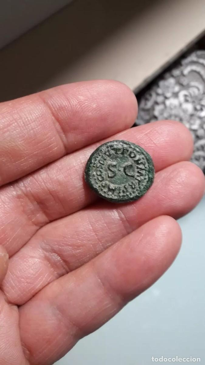 Reproducciones billetes y monedas: Cuadrante de Claudio &rdquo; Replica de Moneda Romana &rdquo; - Foto 2