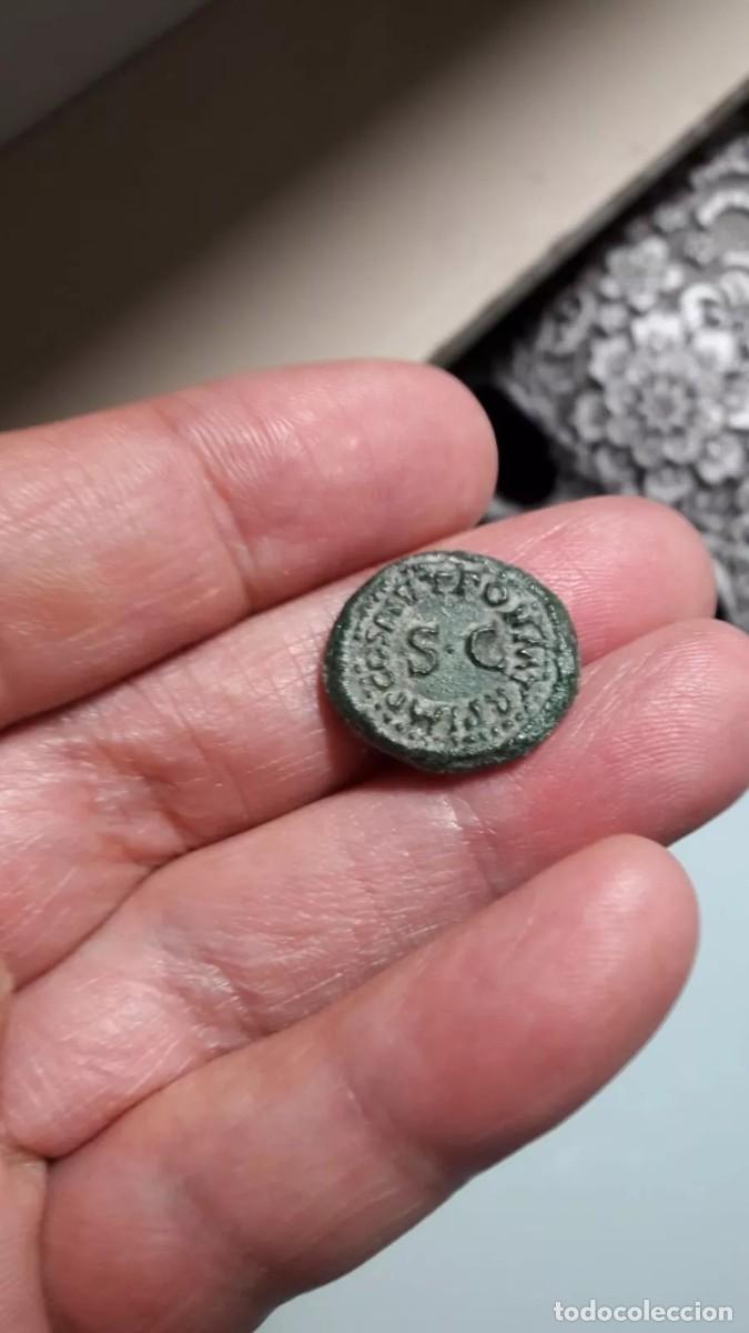Reproducciones billetes y monedas: Cuadrante de Claudio &rdquo; Replica de Moneda Romana &rdquo; - Foto 4