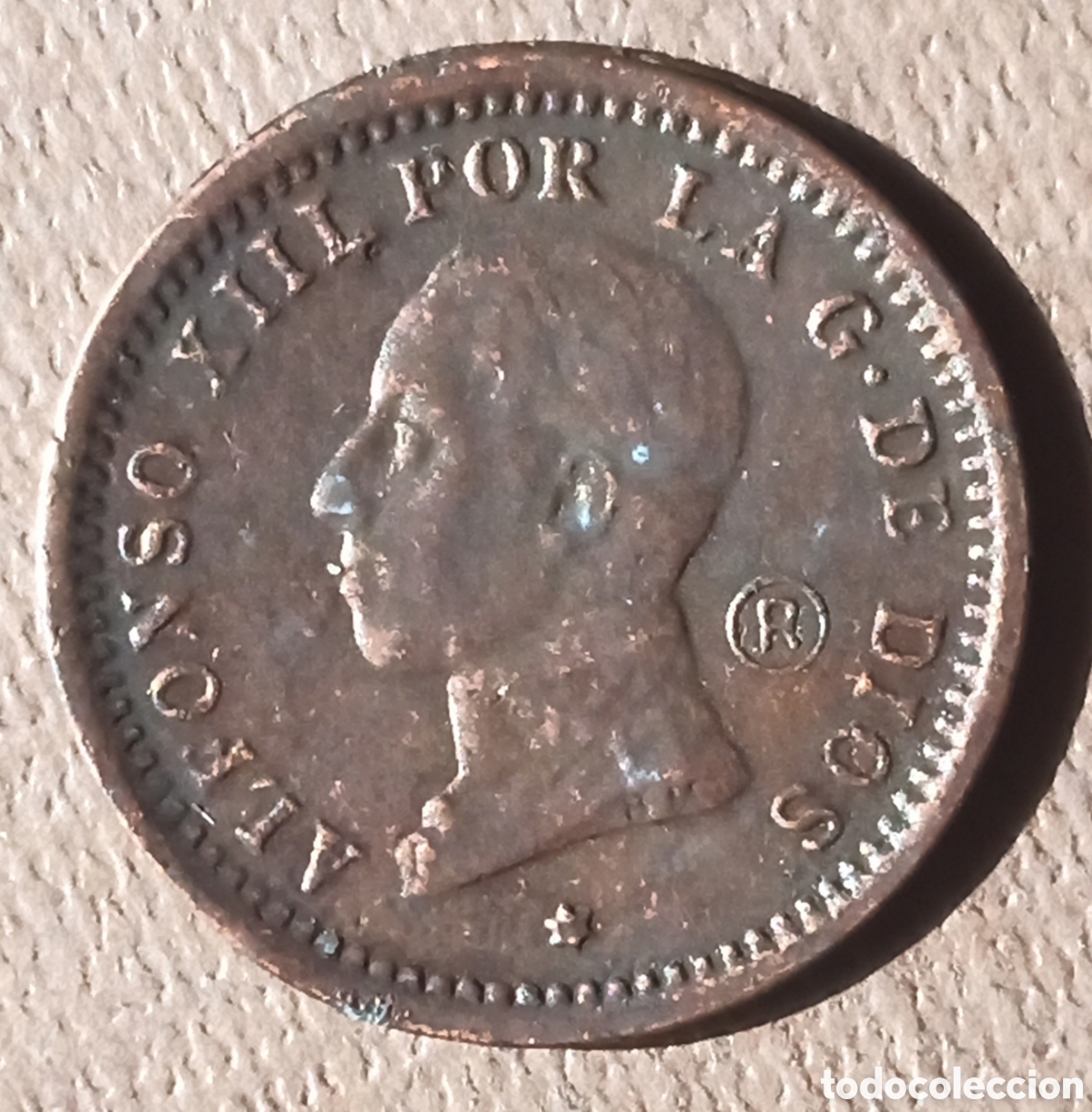 Reproducciones billetes y monedas: Replica - 2 C&eacute;ntimos 1912 PG V . - Foto 1