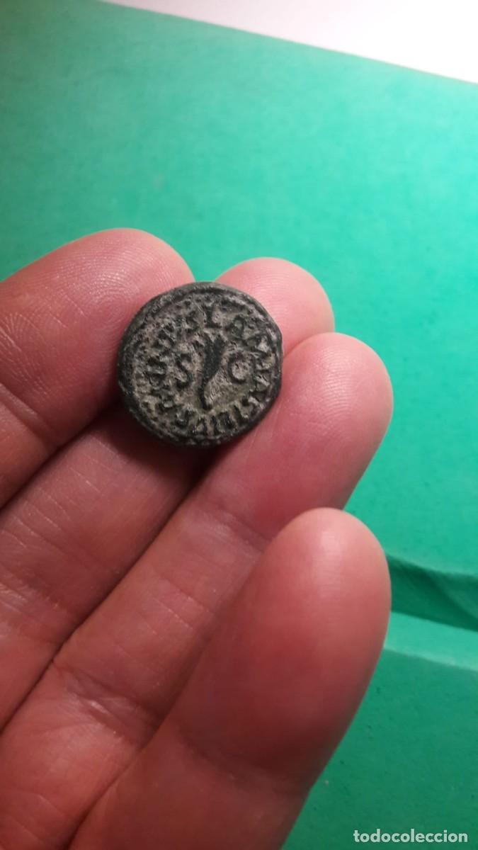 Reproducciones billetes y monedas: Cuadrante de Augusto &rdquo; Replica de Moneda Romana &rdquo; - Foto 3