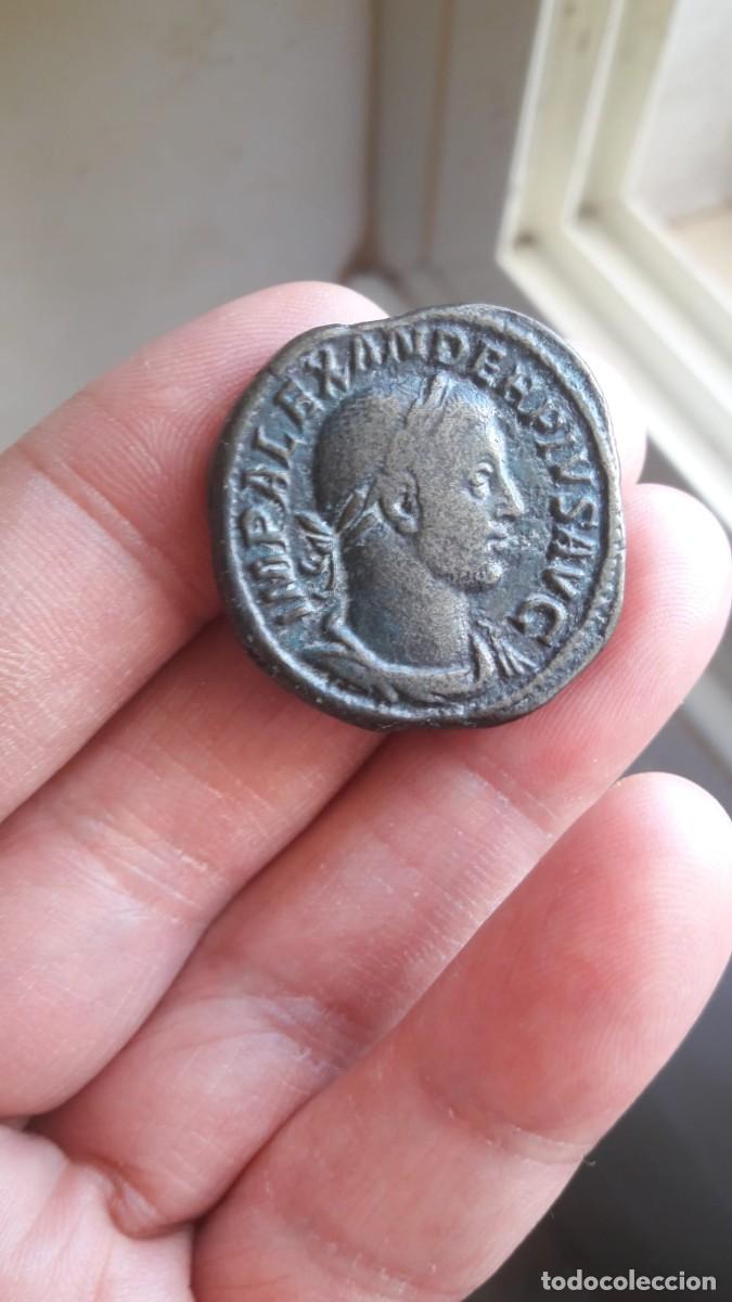 Reproducciones billetes y monedas: Sestercio de Alejandro Severo &rdquo; Replica de Moneda Romana &rdquo; - Foto 7