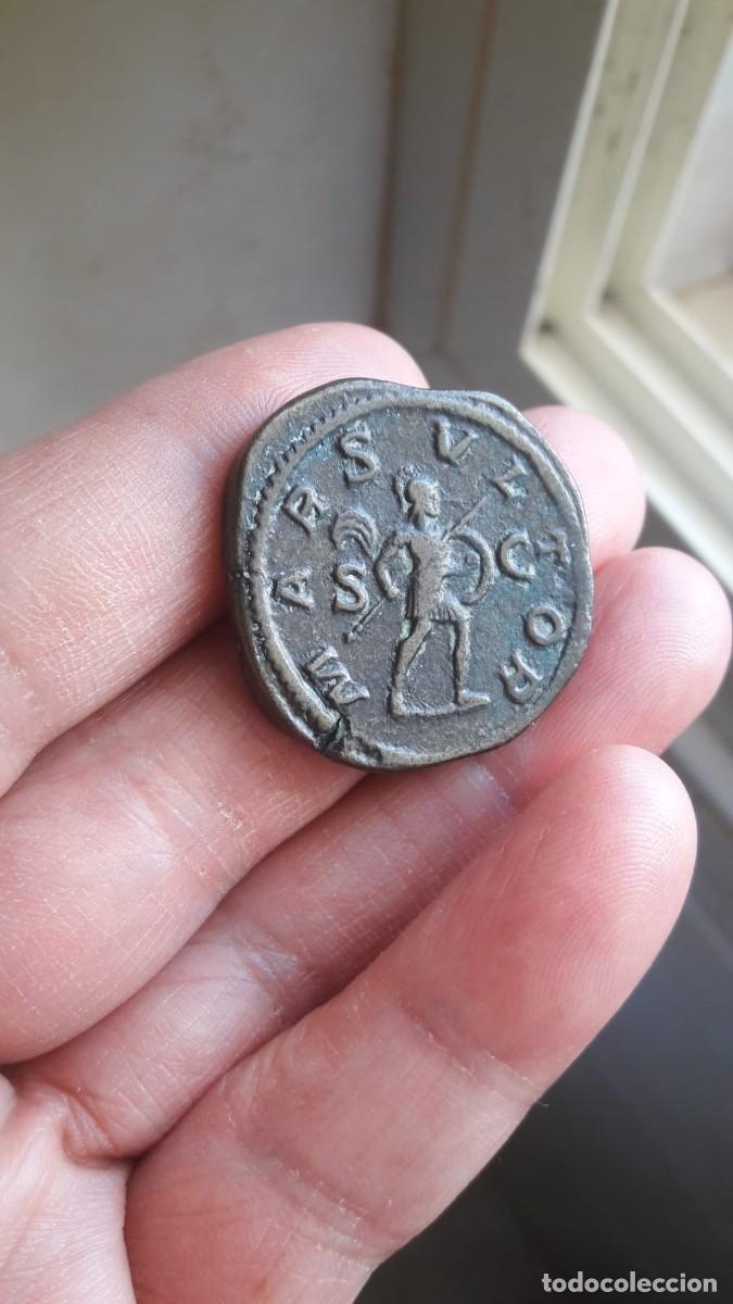 Reproducciones billetes y monedas: Sestercio de Alejandro Severo &rdquo; Replica de Moneda Romana &rdquo; - Foto 11
