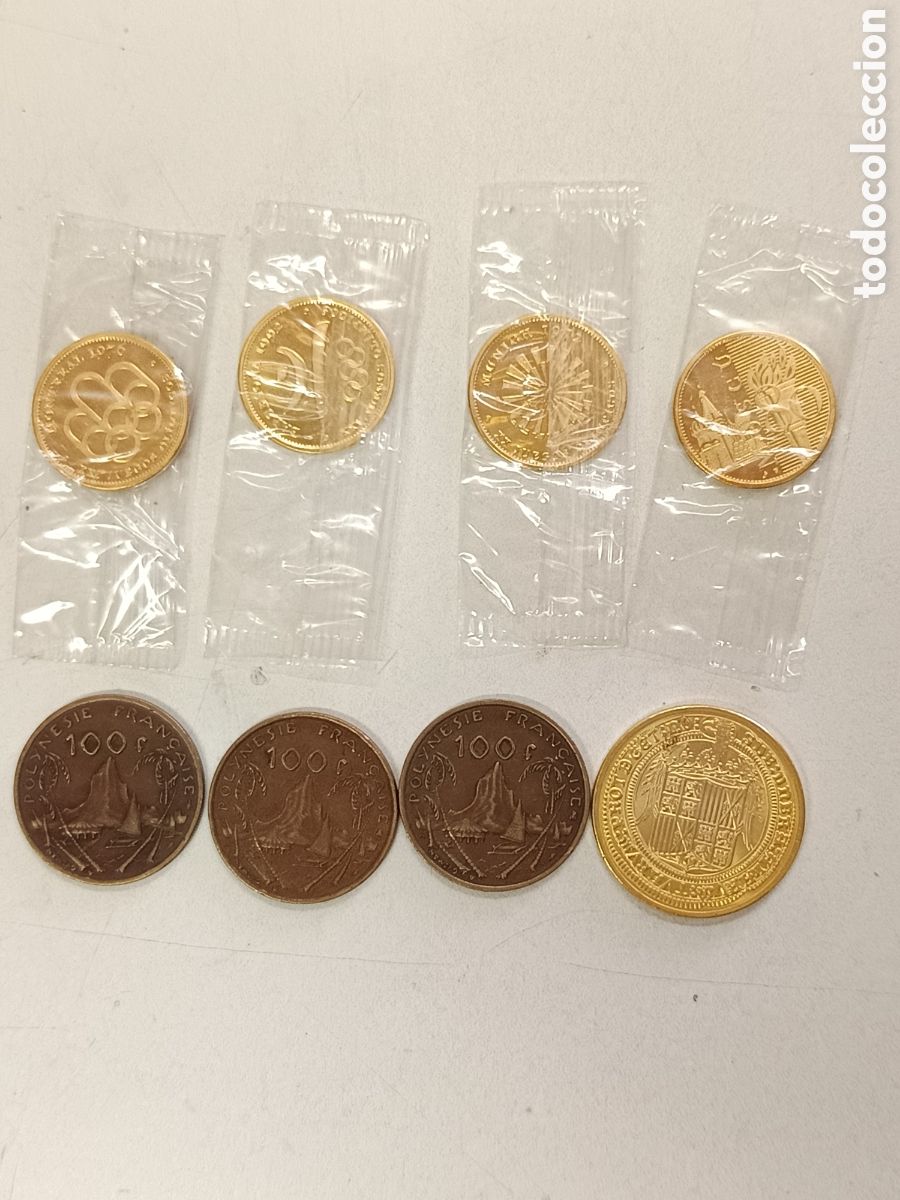 Reproducciones billetes y monedas: Monedas conmemorativas - Foto 2