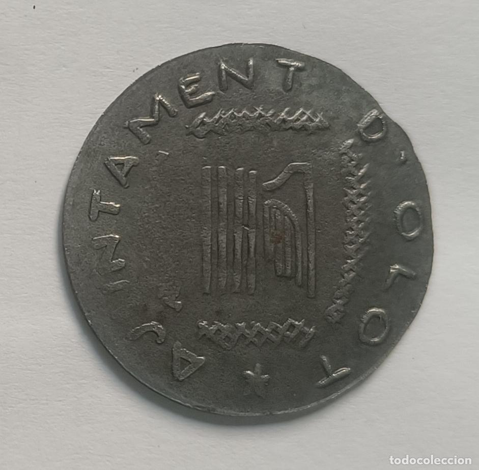 Reproductions billets et monnaies: AYUNTAMIENTO DE OLOT. 10 CENTIMOS. 24/09/1937. GUERRA CIVIL ESPA&Ntilde;OLA