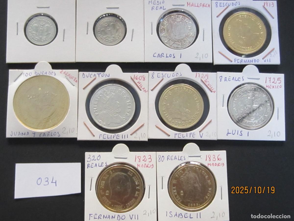 Reproducciones billetes y monedas: REPRODUCIONES - L 034 - Foto 1