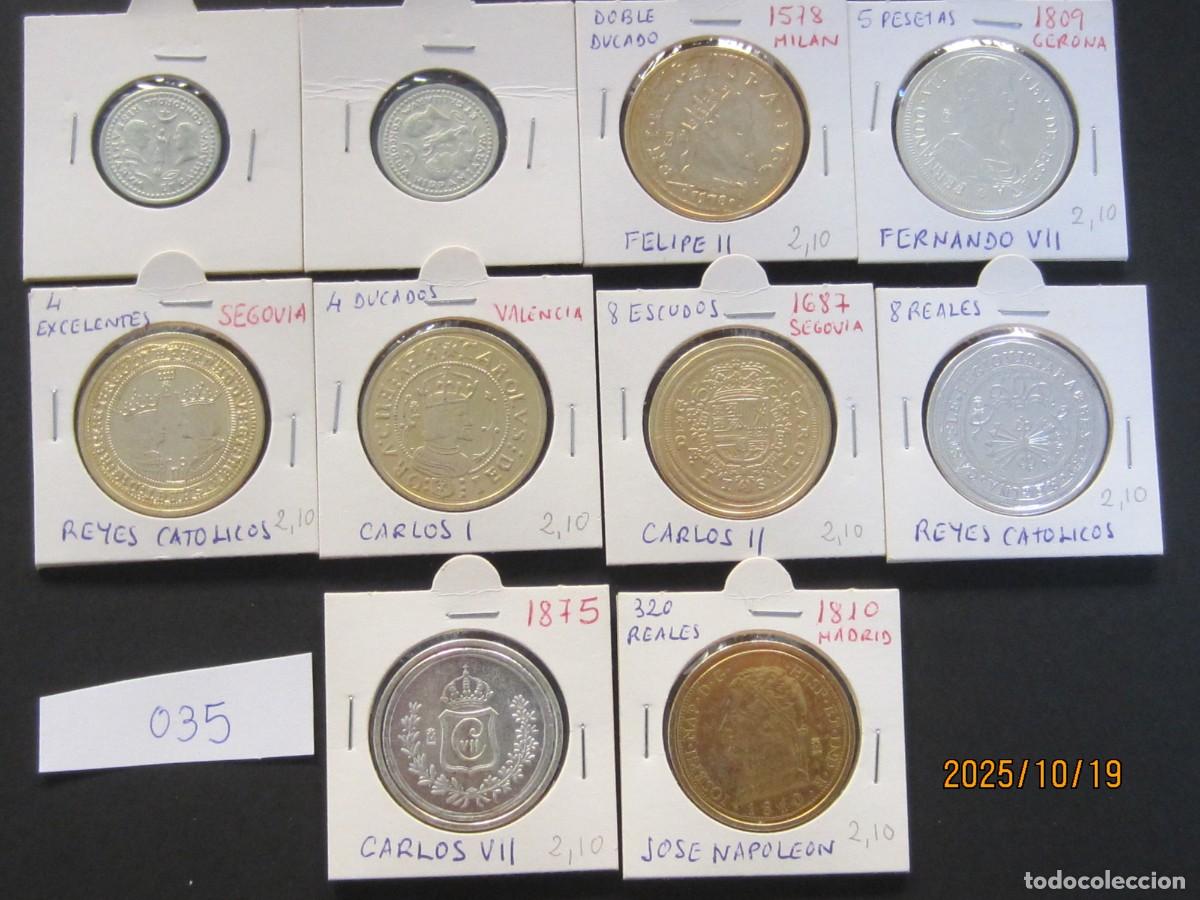 Reproducciones billetes y monedas: REPRODUCIONES - L 035 - Foto 1