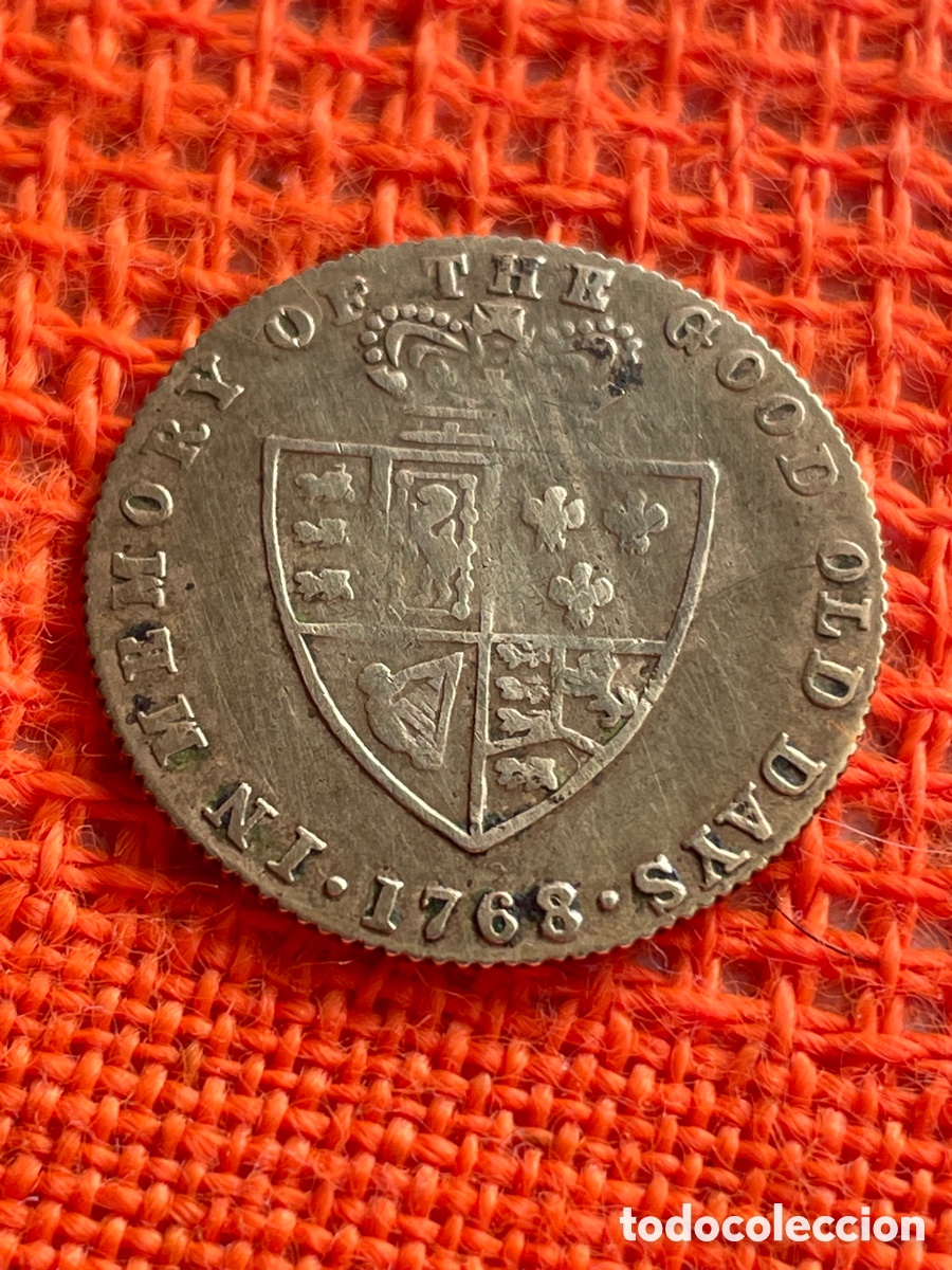 Reproducciones billetes y monedas: Token-Good Old Days 1768 - Foto 1