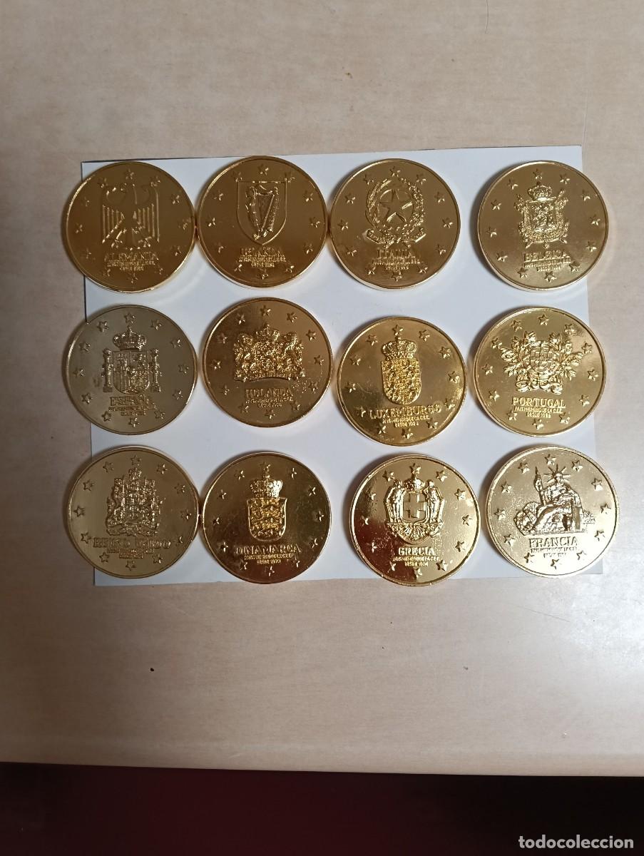 Reproducciones billetes y monedas: MONEDAS CONMEMORATIVAS U.E. - Foto 1