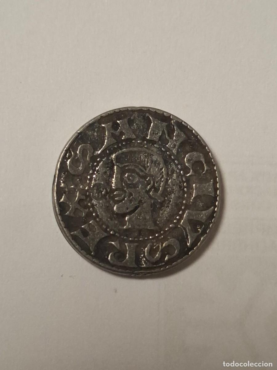 Reproducciones billetes y monedas: MONEDA DE 1 DINERO DE SANCHO RAMIREZ - Foto 1