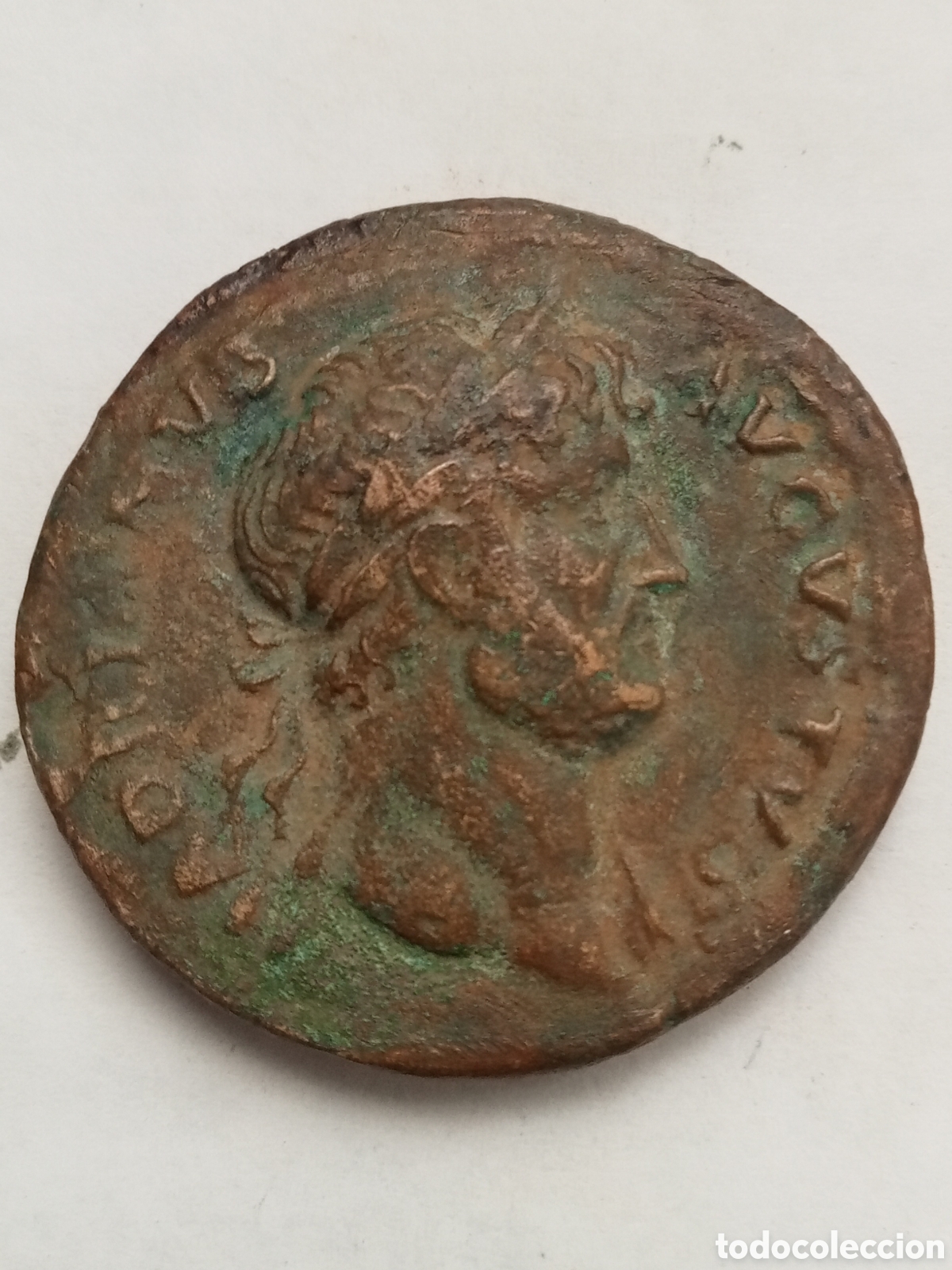 Reproducciones billetes y monedas: ADRIANO - ACU&Ntilde;ADA SIGLO XX (REPRODUCCION)- SESTERCIO