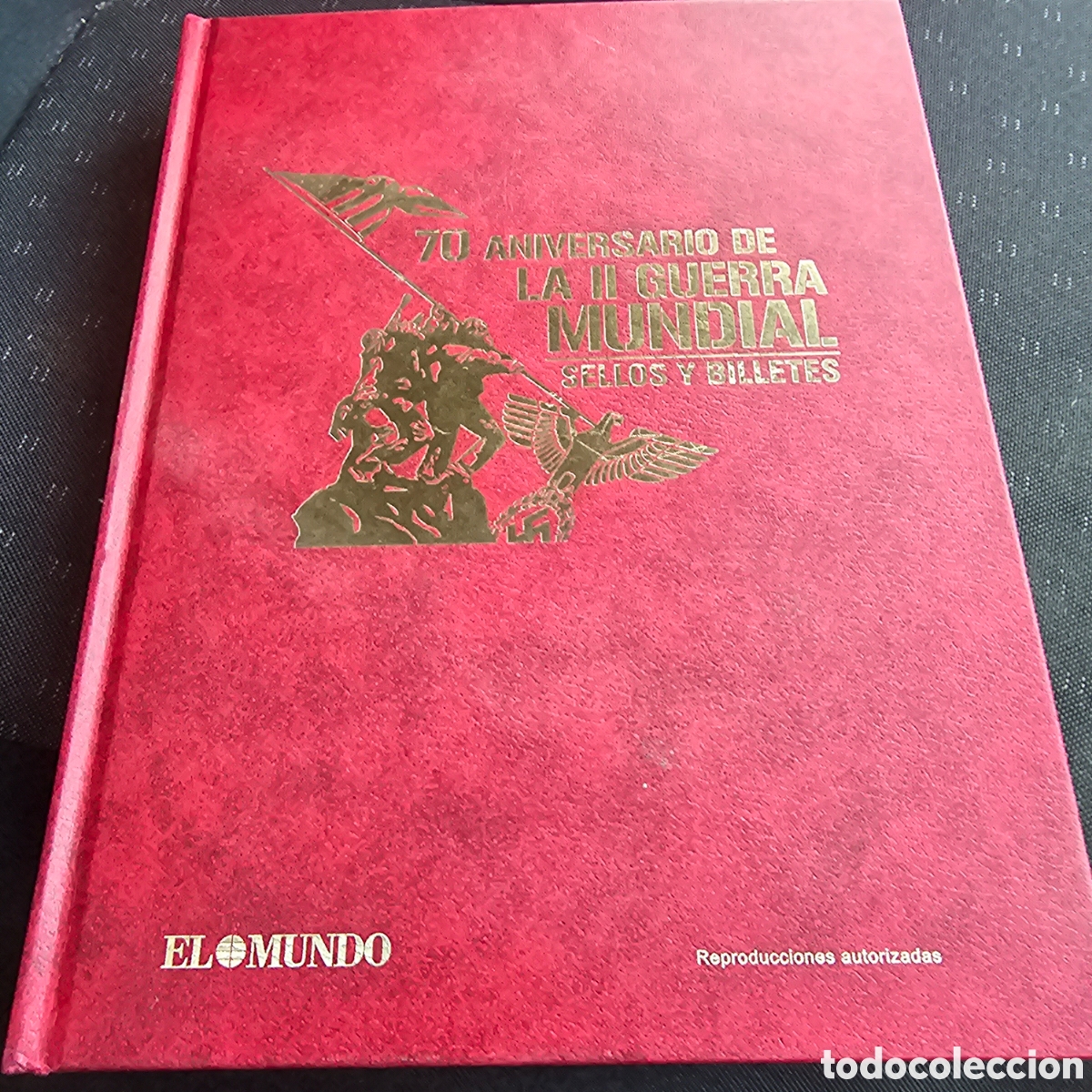 Reproducciones billetes y monedas: 70 ANIVERSARIO DE LA II GUERRA MUNDIAL. SELLOS Y BILLETES. COMPLETO