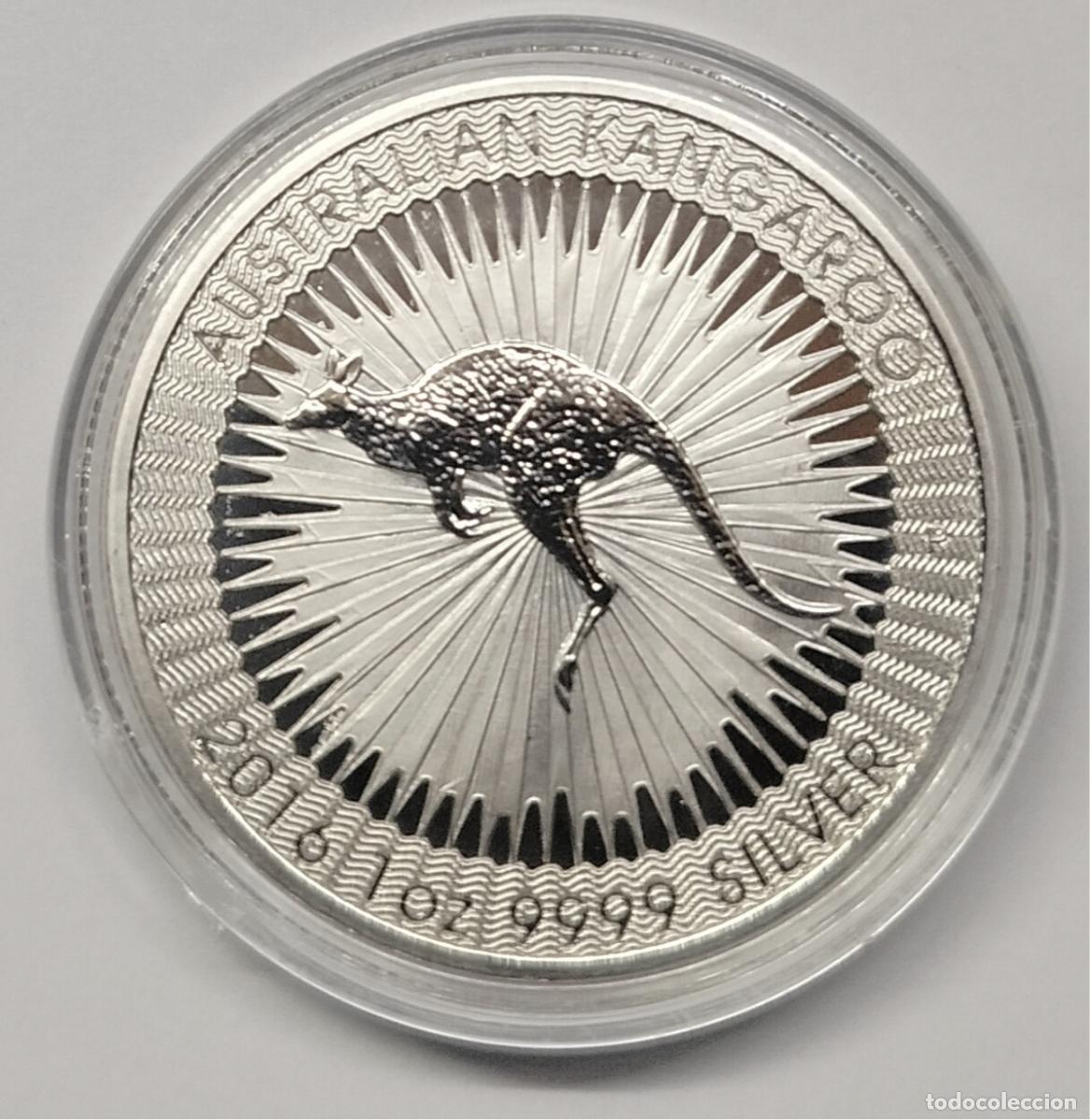 Reproducciones billetes y monedas: MONEDA AUSTRALIA 1 DOLLAR 2016