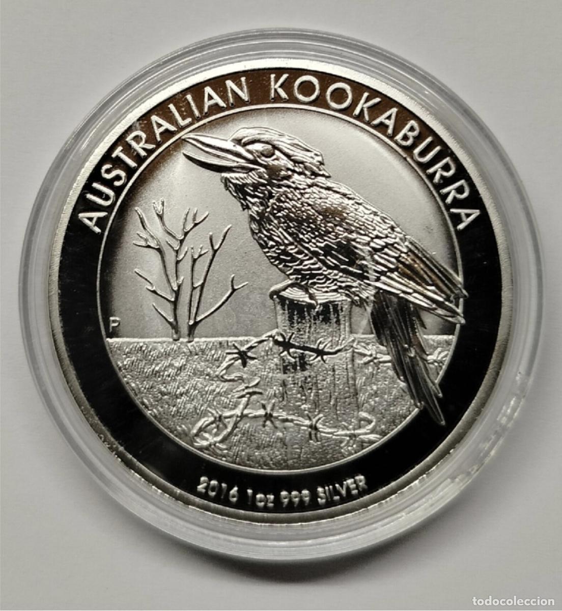 Reproducciones billetes y monedas: MONEDA AUSTRALIA 1 DOLLAR 2016 KOOKABURRA