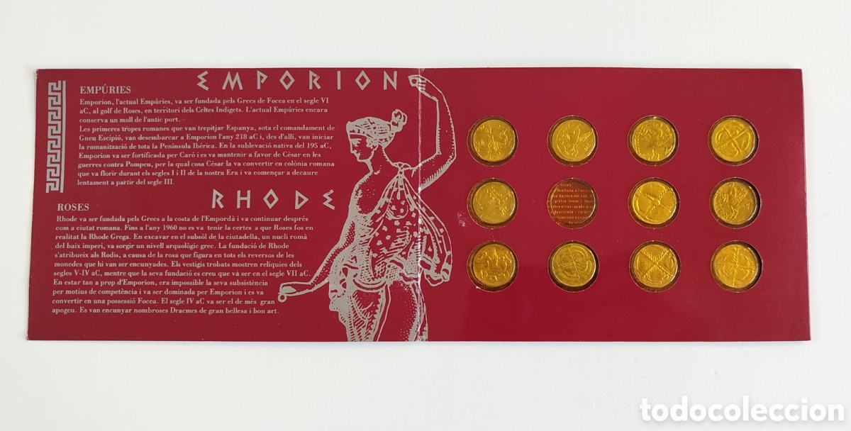 Reproducciones billetes y monedas: COLECCION MONEDAS GRIEGAS DE PLATA EL OBSERVADOR A&Ntilde;O 1993 MUY BUENA CONSERVACI&Oacute;N