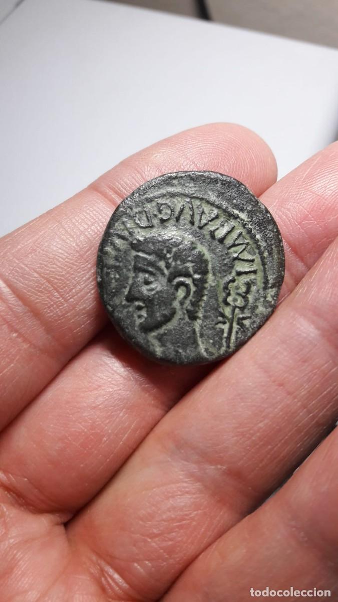 Reproducciones billetes y monedas: As de Augusto &rdquo;Lucus Augusti&rdquo; - &rdquo; Reproduccion de Moneda Romana &rdquo;