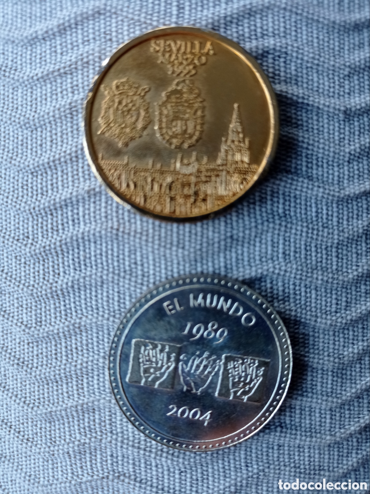 Reproducciones billetes y monedas: Monedas conmemorativas