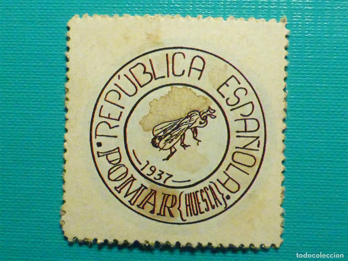 Reproductions Banknotes and Coins: Cart&oacute;n Moneda de uso Provisional - Pomar - Huesca - 60 C&eacute;ntimos