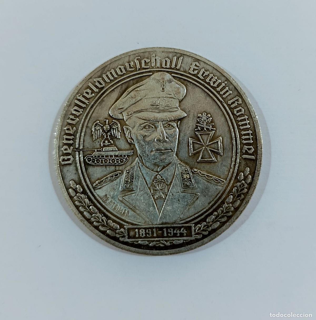 Reproducciones billetes y monedas: MEDALLA MONEDA CONMEMORATIVA. II GUERRA MUNDIAL. ALEMANIA