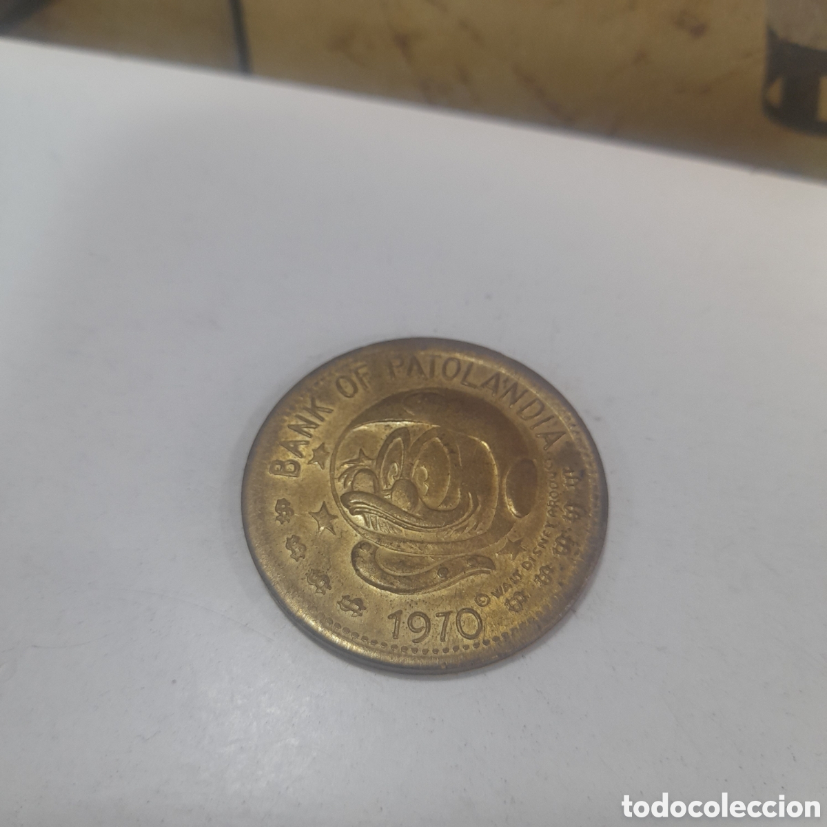Reproducciones billetes y monedas: Moneda Disney: T&iacute;o Gilito