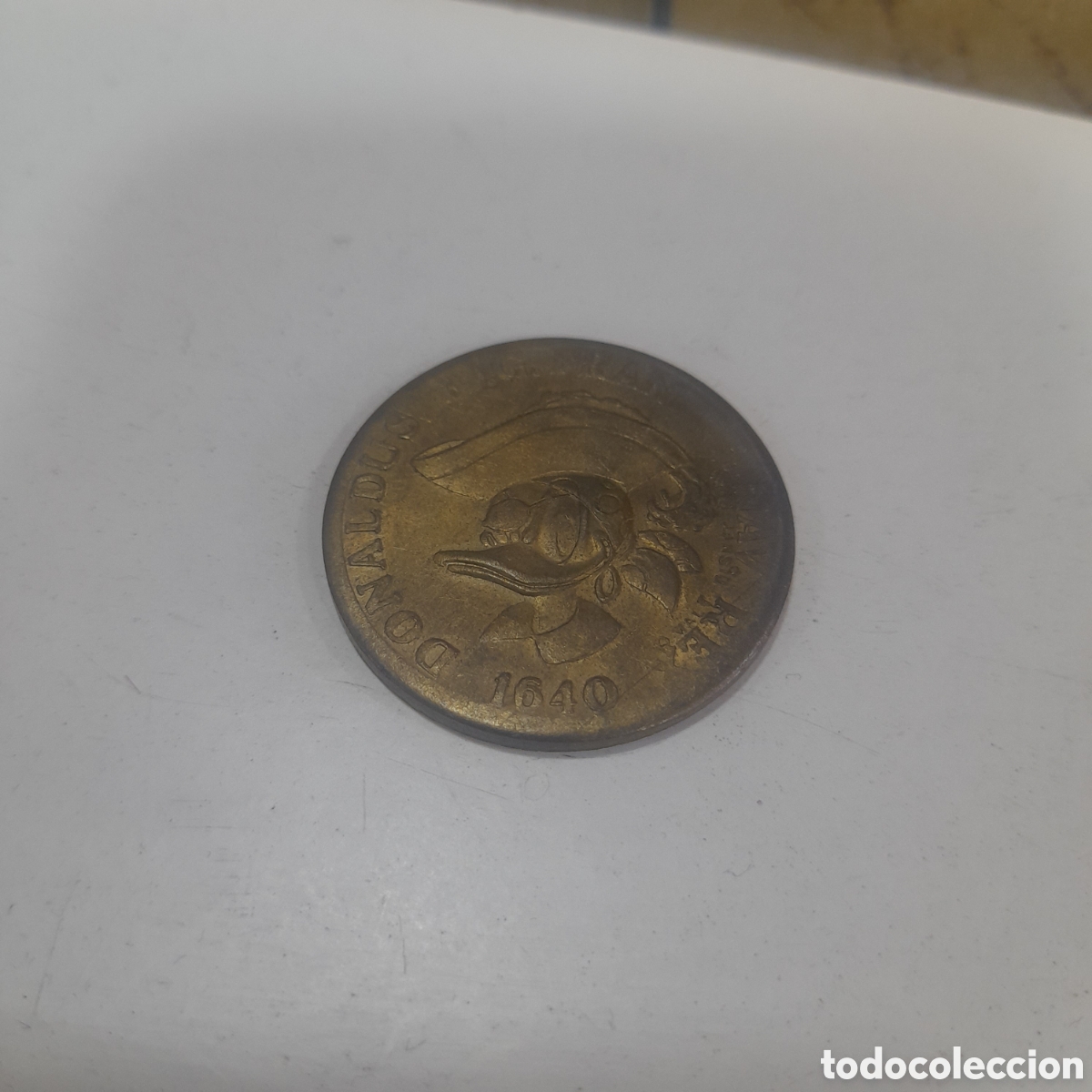 Reproducciones billetes y monedas: Moneda Disney: Pato Donald