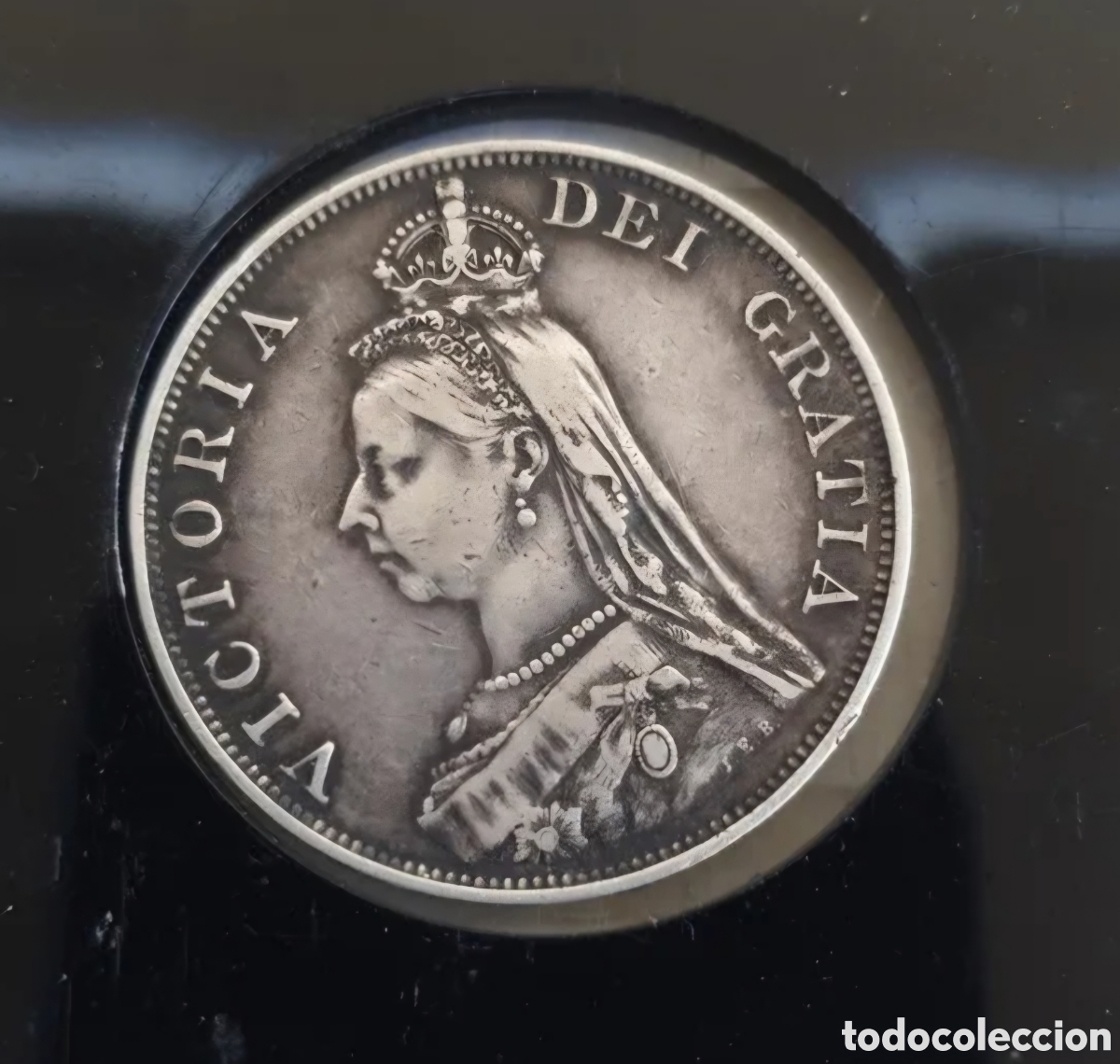 Reprodu&ccedil;&otilde;es notas e moedas: Moneda victoria 1889