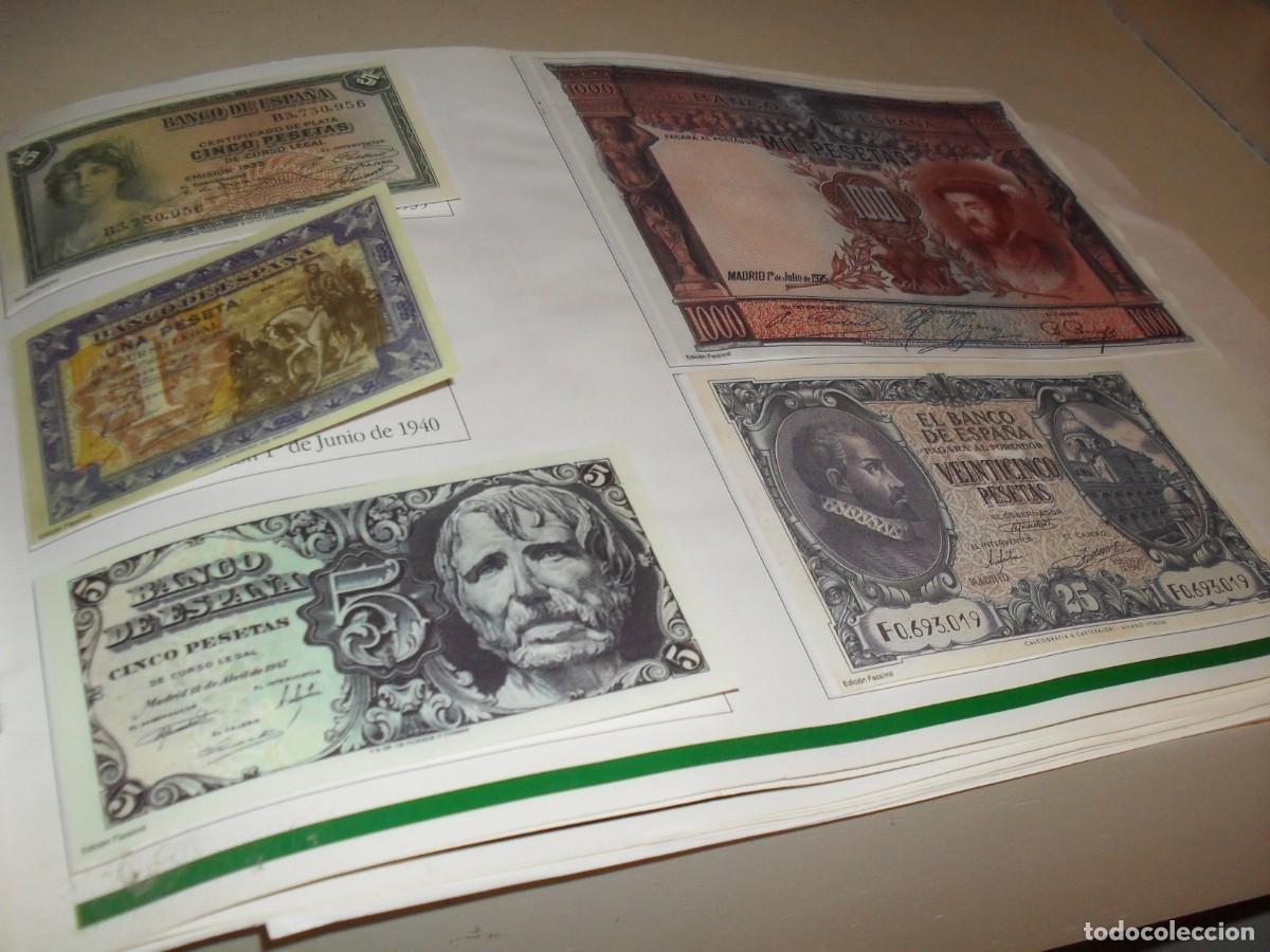 Reproducciones billetes y monedas: BILLETES Y MONEDAS(REPRODUCCIONES),LAMINA 18-20,CON 11 BILLETES(LEASE),EDITA LEVANTE,1997