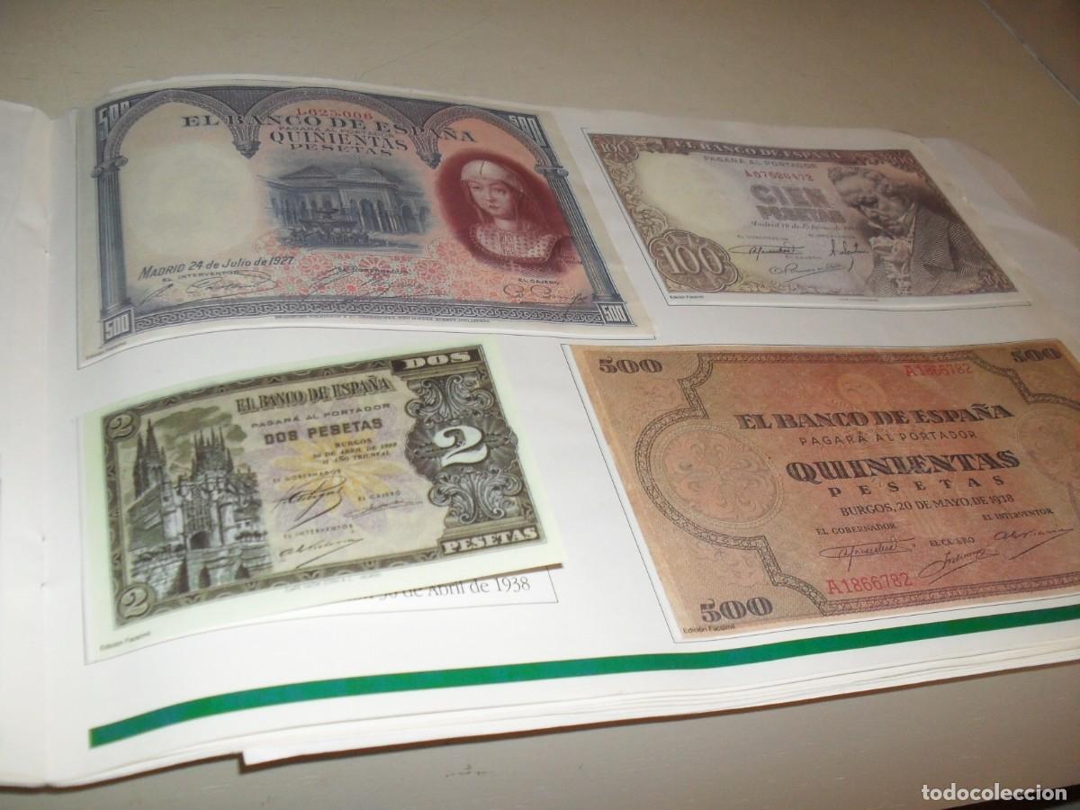 Reproducciones billetes y monedas: BILLETES Y MONEDAS(REPRODUCCIONES),LAMINA 20-22,CON 7 BILLETES(LEASE),EDITA LEVANTE,1997