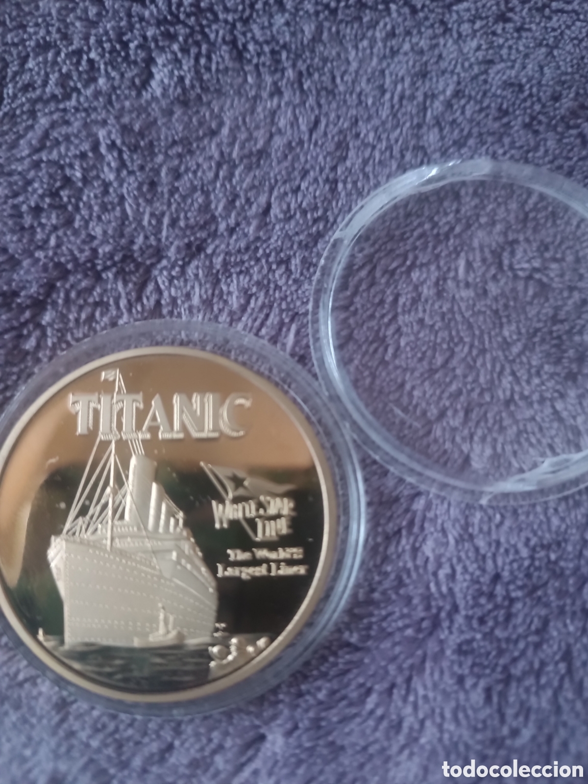Reproducciones billetes y monedas: Moneda conmemorativa del Titanic