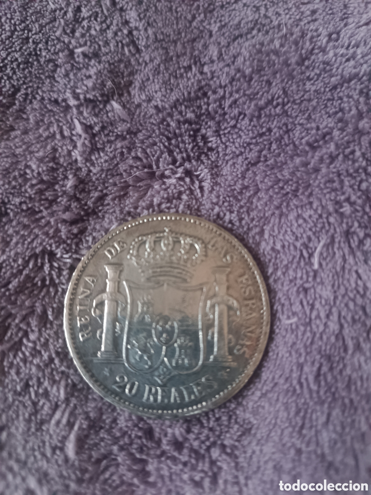 Reproductions Banknotes and Coins: Moneda espa&ntilde;ola de 20, reales