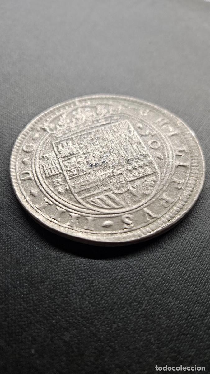 Replikate von Banknoten und M&uuml;nzen: MONEDA ESPAŃA 50 Reales Cinquentin 1635 / Diametro 70 mm