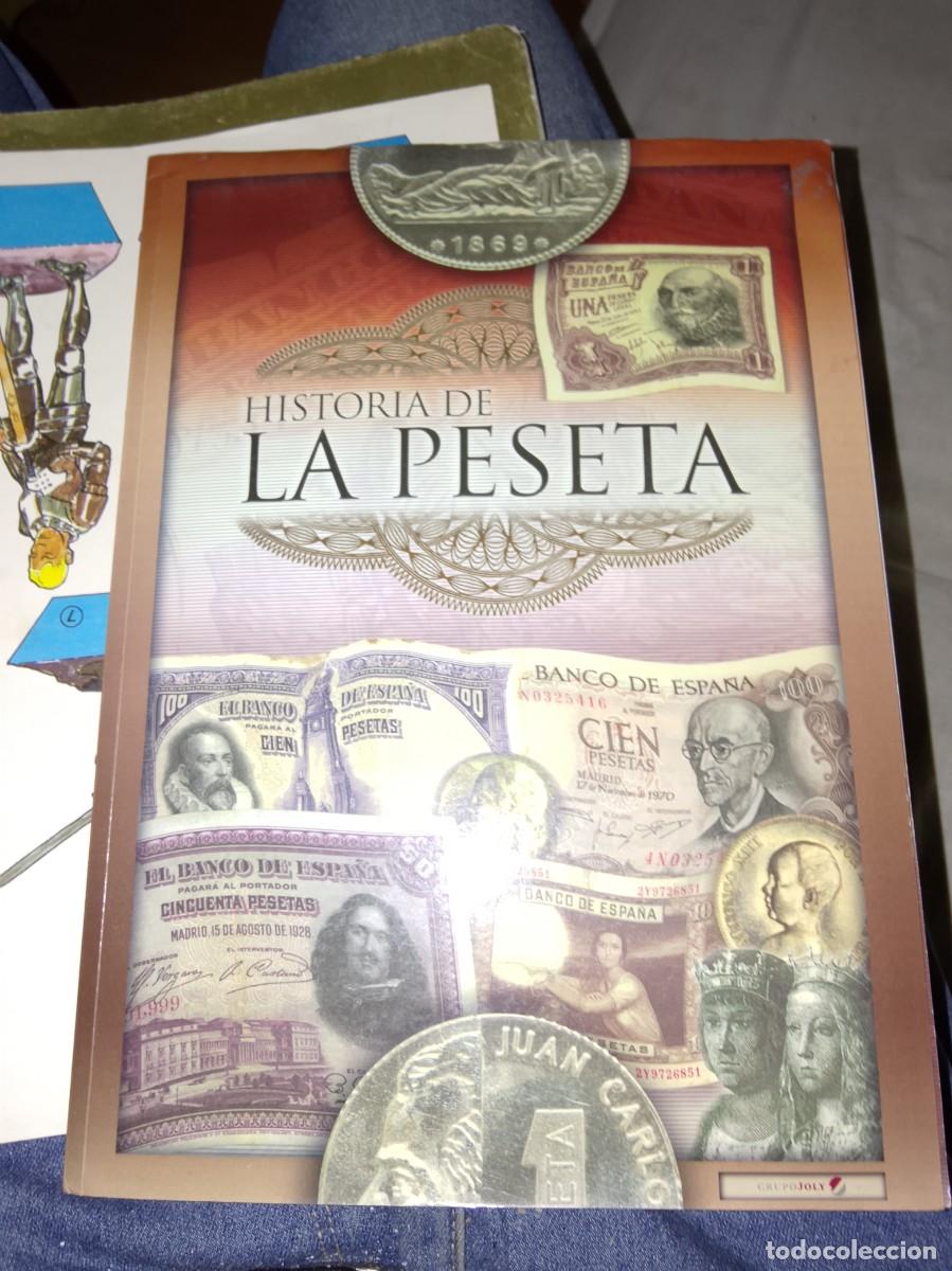 Reproducciones billetes y monedas: HISTORIA DE LA PESETA . ALBUM completo para COLECCIONAR LOS FACSIMIL DE BILLETES DE PESETA