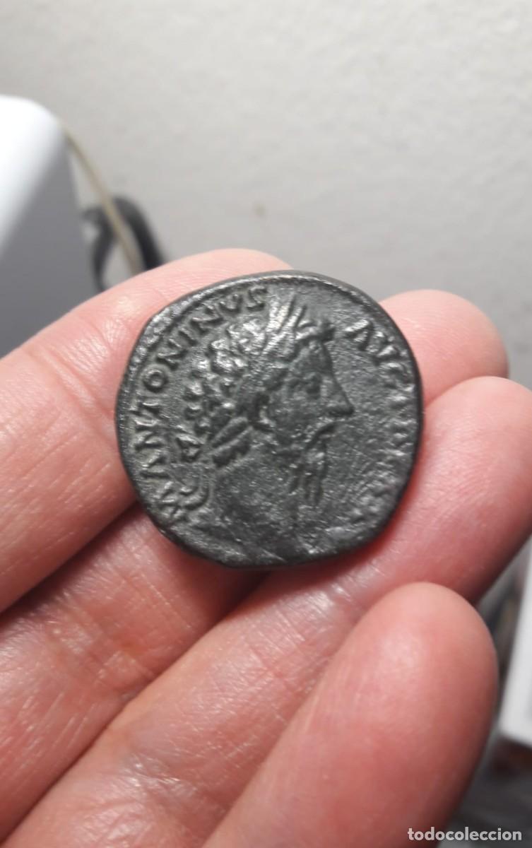 Reproducciones billetes y monedas: Sestercio de Marco Aurelio - Reproduccion de Moneda Romana