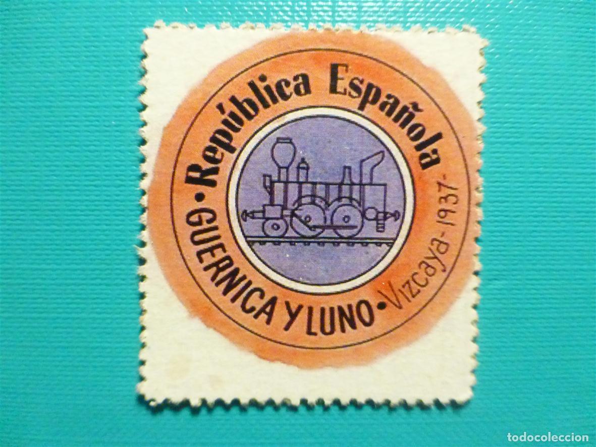 Reproducciones billetes y monedas: Cart&oacute;n Moneda de Uso Provisional - Guernica y Luno - Vizcaya - 1 C&eacute;ntimo -