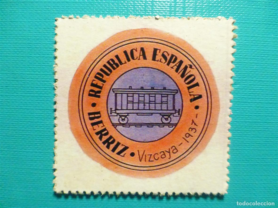 Reproducciones billetes y monedas: Cart&oacute;n Moneda de Uso Provisional - Berriz - Vizcaya - 5 C&eacute;ntimos -