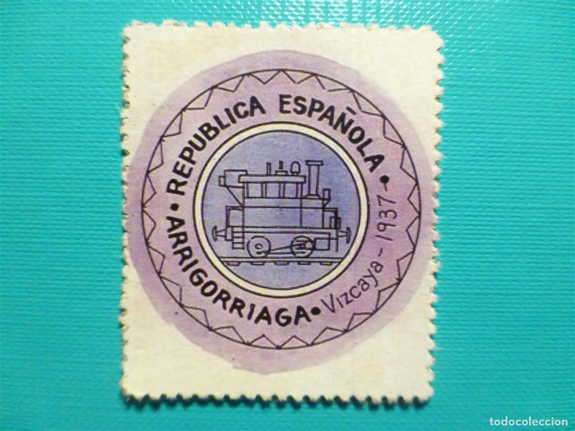 Reproducciones billetes y monedas: Cart&oacute;n Moneda de Uso Provisional - Arrigorriaga - Vizcaya - 30 C&eacute;ntimos -