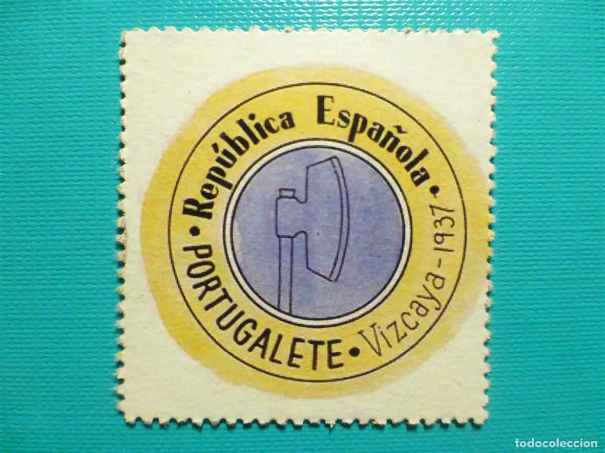 Reproducciones billetes y monedas: Cart&oacute;n Moneda de Uso Provisional - Portugalete - Vizcaya - 25 C&eacute;ntimos -