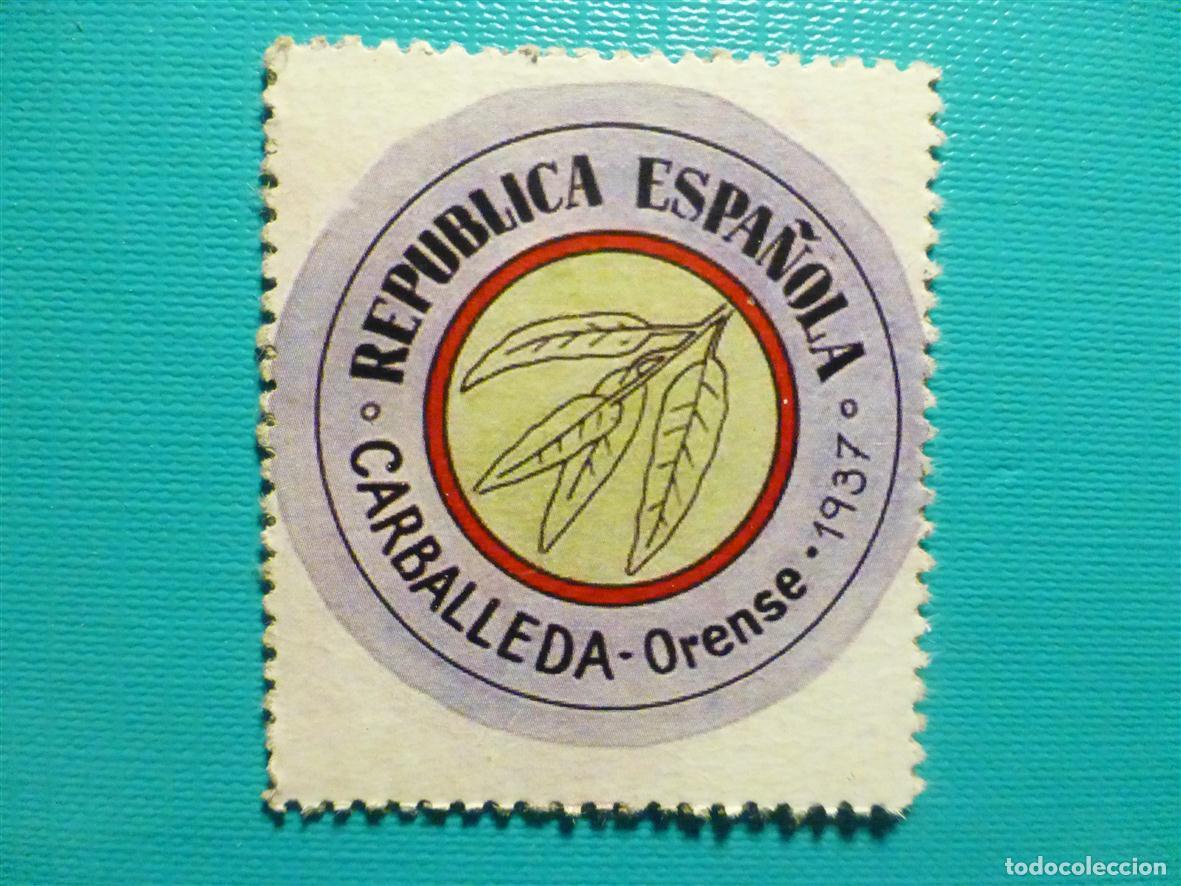 Reproducciones billetes y monedas: Cart&oacute;n Moneda de Uso Provisional - Carballeda - Orense - 15 C&eacute;ntimos -