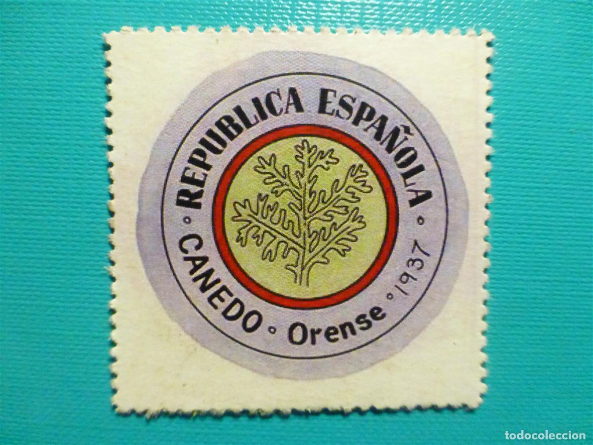 Reproducciones billetes y monedas: Cart&oacute;n Moneda de Uso Provisional - Canedo - Orense - 40 C&eacute;ntimos -