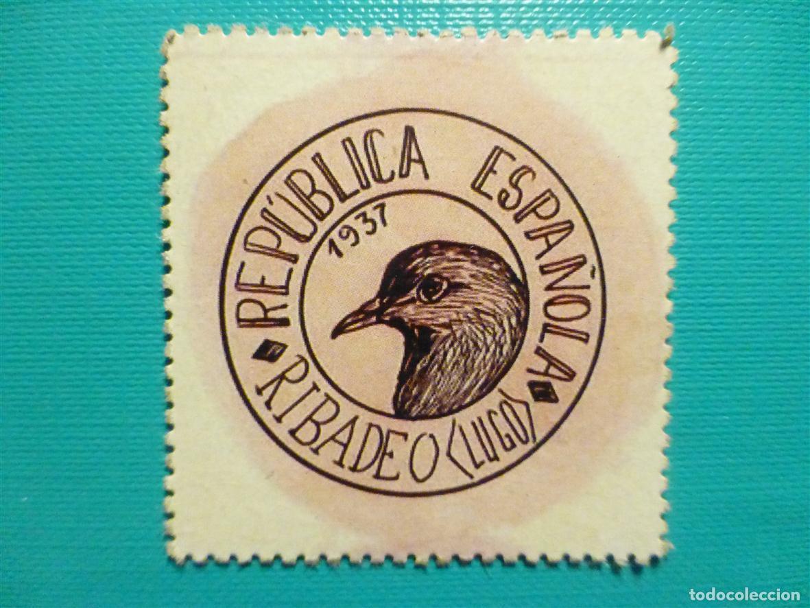 Reproducciones billetes y monedas: Cart&oacute;n Moneda de Uso Provisional - Ribadeo - Lugo - 40 C&eacute;ntimos -