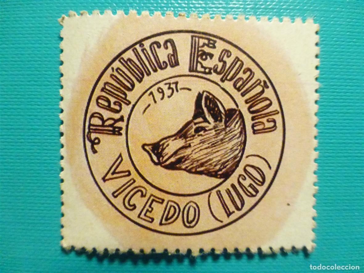 Reproducciones billetes y monedas: Cart&oacute;n Moneda de Uso Provisional - Vicedo - Lugo - 20 C&eacute;ntimos -